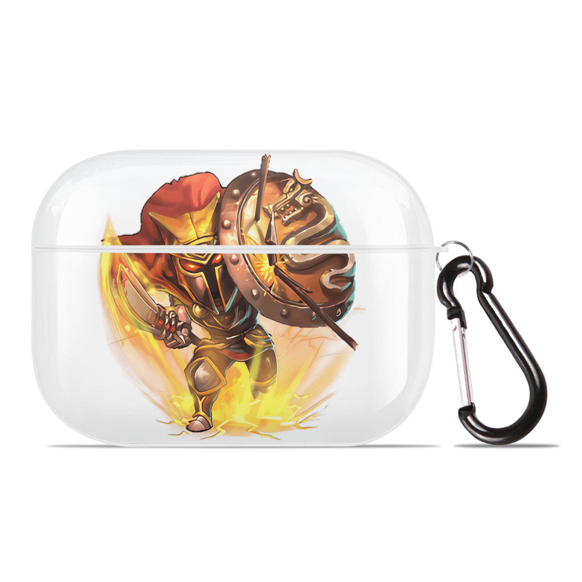 （画像用） リーグ・オブ・レジェンド League of Legends LOL 【AirPods Pro用】ハードシェル保護ケース 耐衝撃・防指紋・カラビナ付き商品仕様