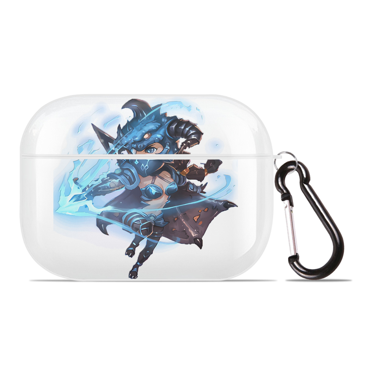 （画像用） リーグ・オブ・レジェンド League of Legends LOL 【AirPods Pro用】ハードシェル保護ケース 耐衝撃・防指紋・カラビナ付き商品仕様