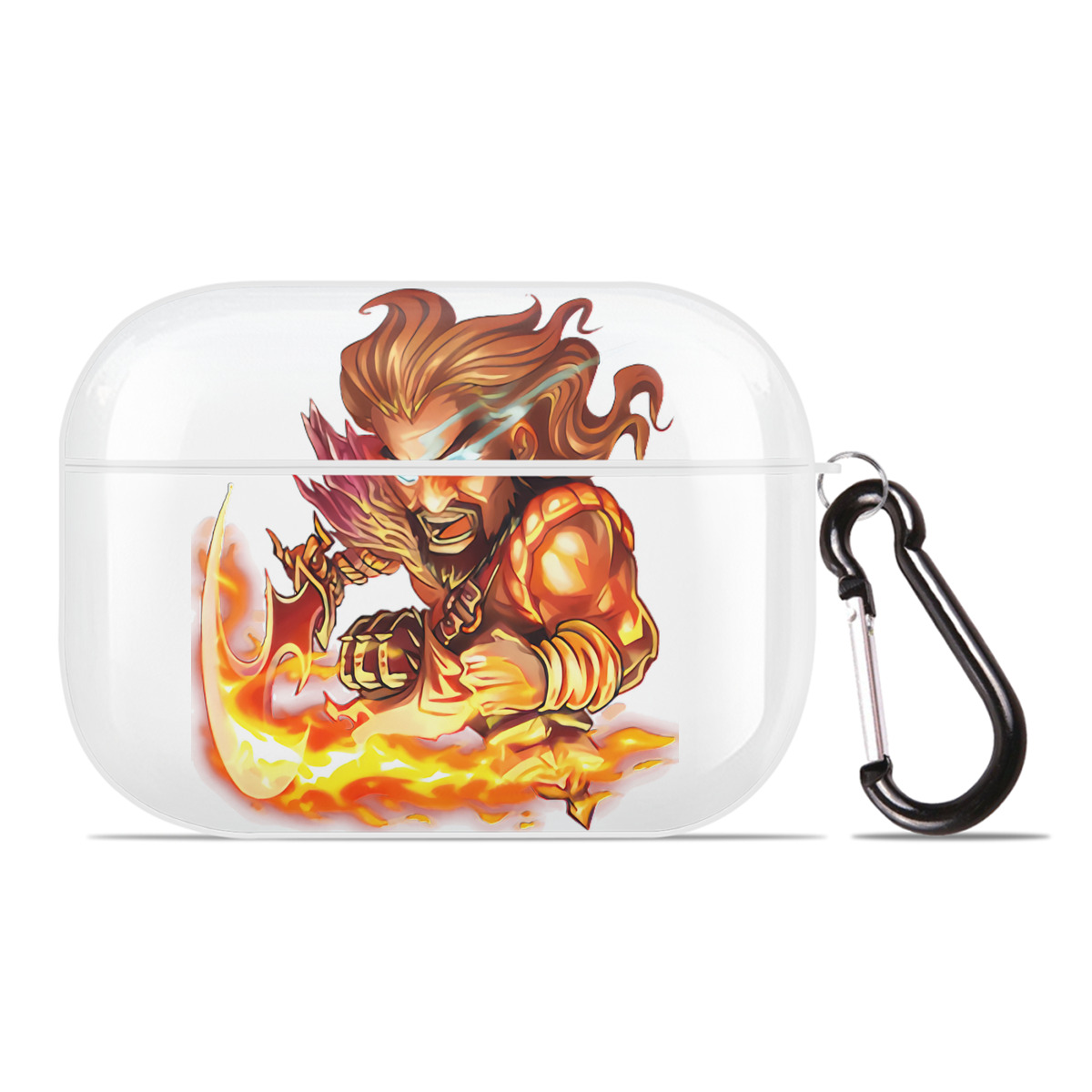 （画像用） リーグ・オブ・レジェンド League of Legends LOL 【AirPods Pro用】ハードシェル保護ケース 耐衝撃・防指紋・カラビナ付き商品仕様