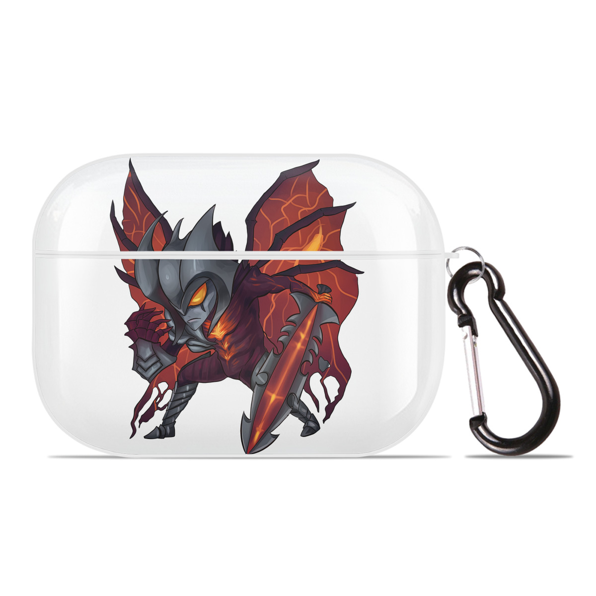 （画像用） リーグ・オブ・レジェンド League of Legends LOL 【AirPods Pro用】ハードシェル保護ケース 耐衝撃・防指紋・カラビナ付き商品仕様
