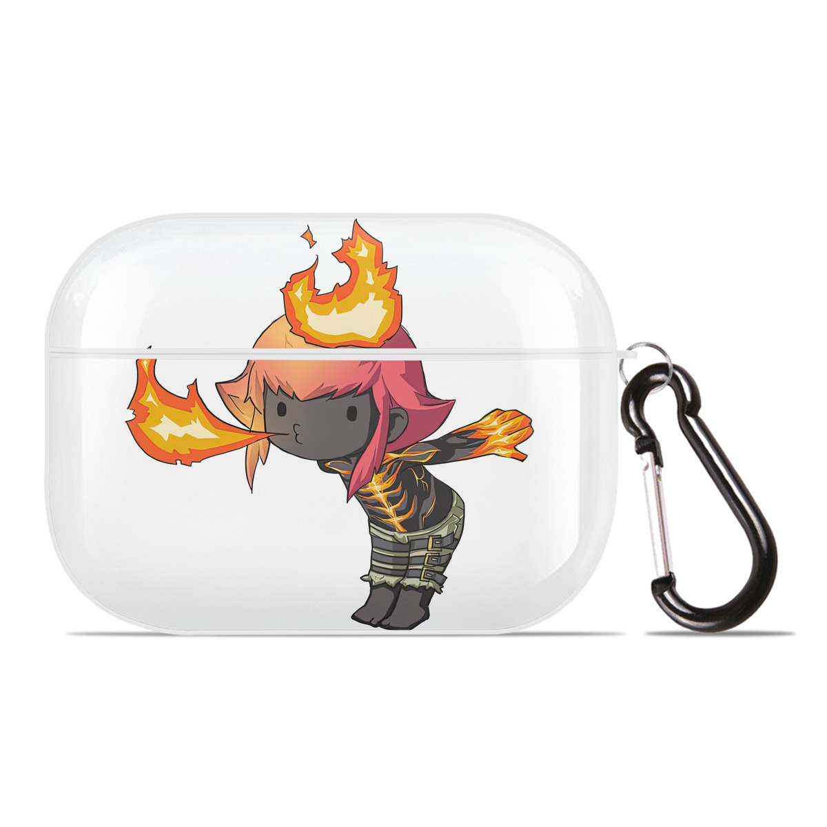 （画像用） リーグ・オブ・レジェンド League of Legends LOL 【AirPods Pro用】ハードシェル保護ケース 耐衝撃・防指紋・カラビナ付き商品仕様