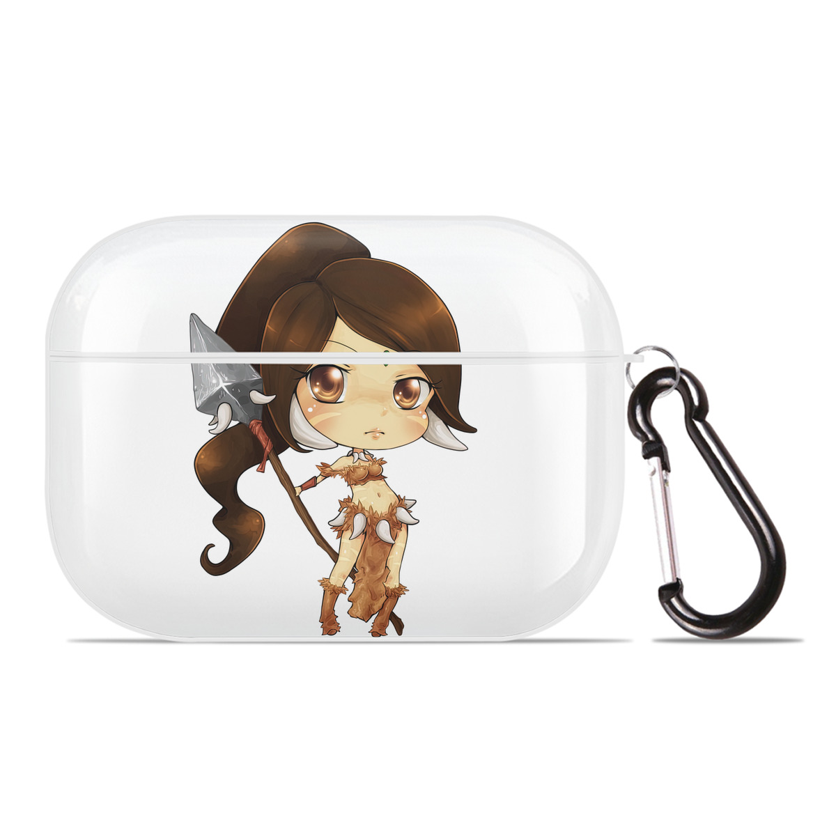 （画像用） リーグ・オブ・レジェンド League of Legends LOL 【AirPods Pro用】ハードシェル保護ケース 耐衝撃・防指紋・カラビナ付き商品仕様
