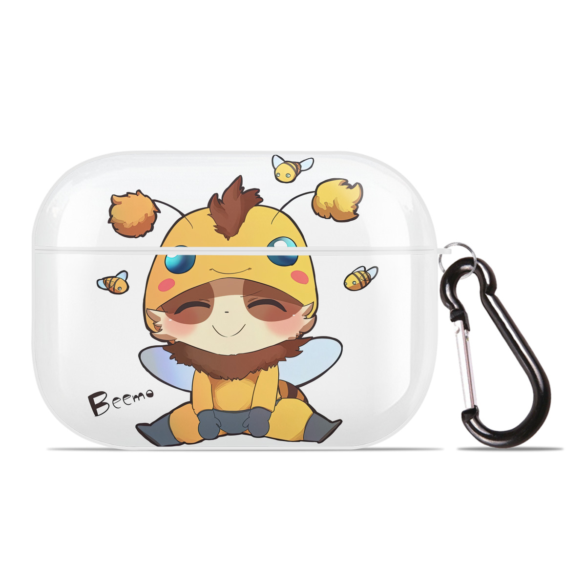 （画像用） リーグ・オブ・レジェンド League of Legends LOL 【AirPods Pro用】ハードシェル保護ケース 耐衝撃・防指紋・カラビナ付き商品仕様