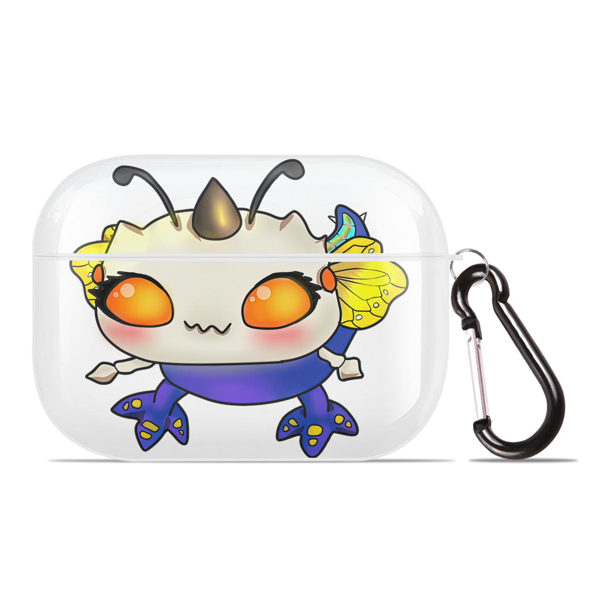 （画像用） リーグ・オブ・レジェンド League of Legends LOL 【AirPods Pro用】ハードシェル保護ケース 耐衝撃・防指紋・カラビナ付き商品仕様