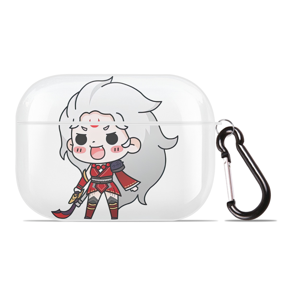 （画像用） リーグ・オブ・レジェンド League of Legends LOL 【AirPods Pro用】ハードシェル保護ケース 耐衝撃・防指紋・カラビナ付き商品仕様