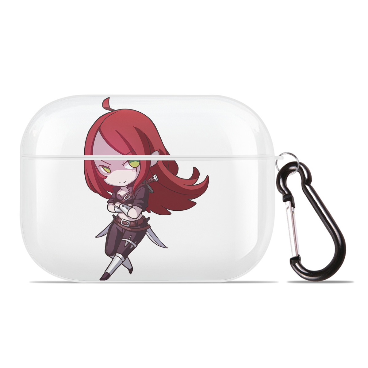 （画像用） リーグ・オブ・レジェンド League of Legends LOL 【AirPods Pro用】ハードシェル保護ケース 耐衝撃・防指紋・カラビナ付き商品仕様