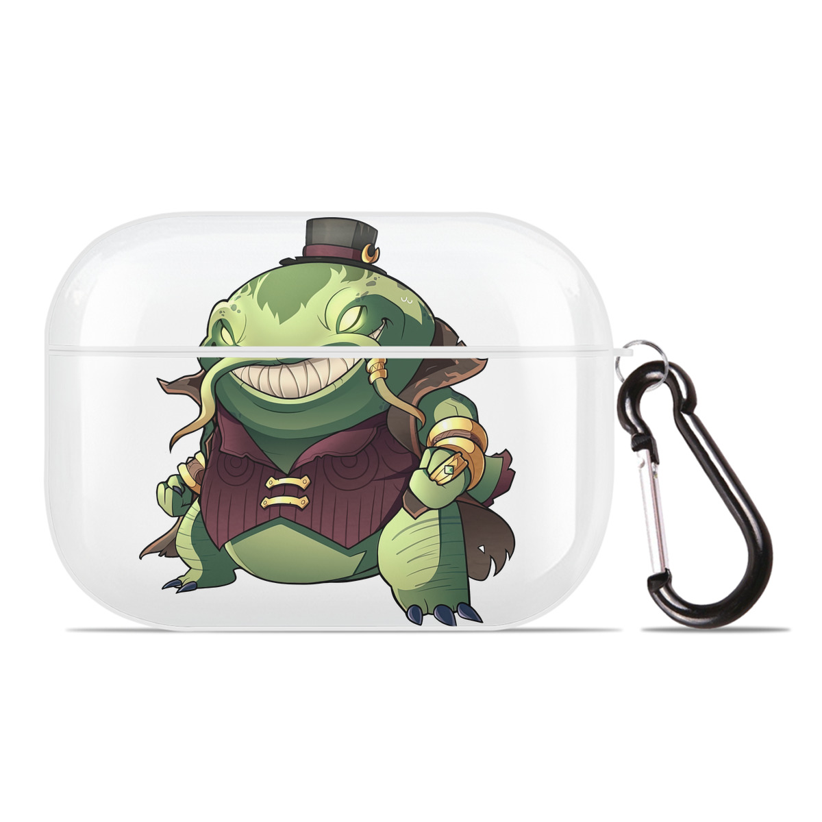（画像用） リーグ・オブ・レジェンド League of Legends LOL 【AirPods Pro用】ハードシェル保護ケース 耐衝撃・防指紋・カラビナ付き商品仕様