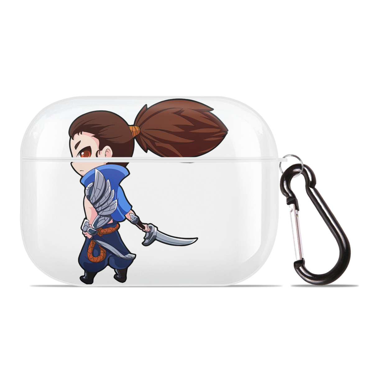 （画像用） リーグ・オブ・レジェンド League of Legends LOL 【AirPods Pro用】ハードシェル保護ケース 耐衝撃・防指紋・カラビナ付き商品仕様