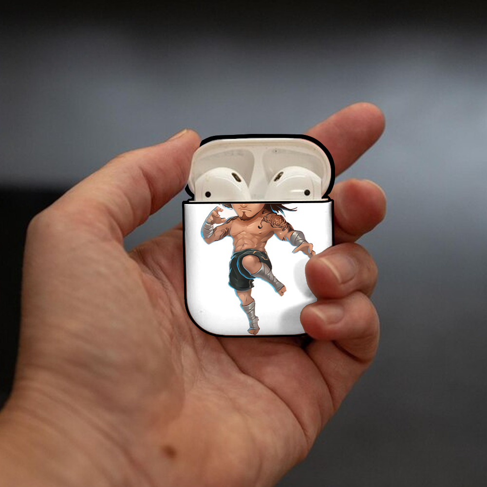 リーグ・オブ・レジェンド League of Legends LOL AirPods 第2世代保護ケース ハードシェル ブラック 耐衝撃・防指紋・カラビナ付き