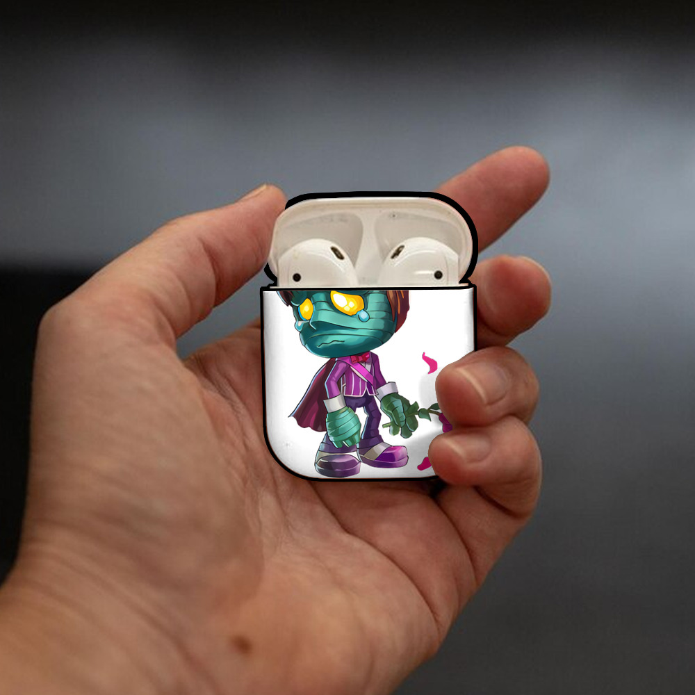 リーグ・オブ・レジェンド League of Legends LOL AirPods 第2世代保護ケース ハードシェル ブラック 耐衝撃・防指紋・カラビナ付き