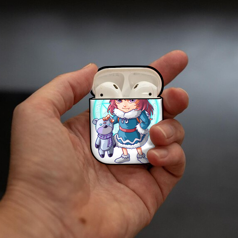 リーグ・オブ・レジェンド League of Legends LOL AirPods 第2世代保護ケース ハードシェル ブラック 耐衝撃・防指紋・カラビナ付き