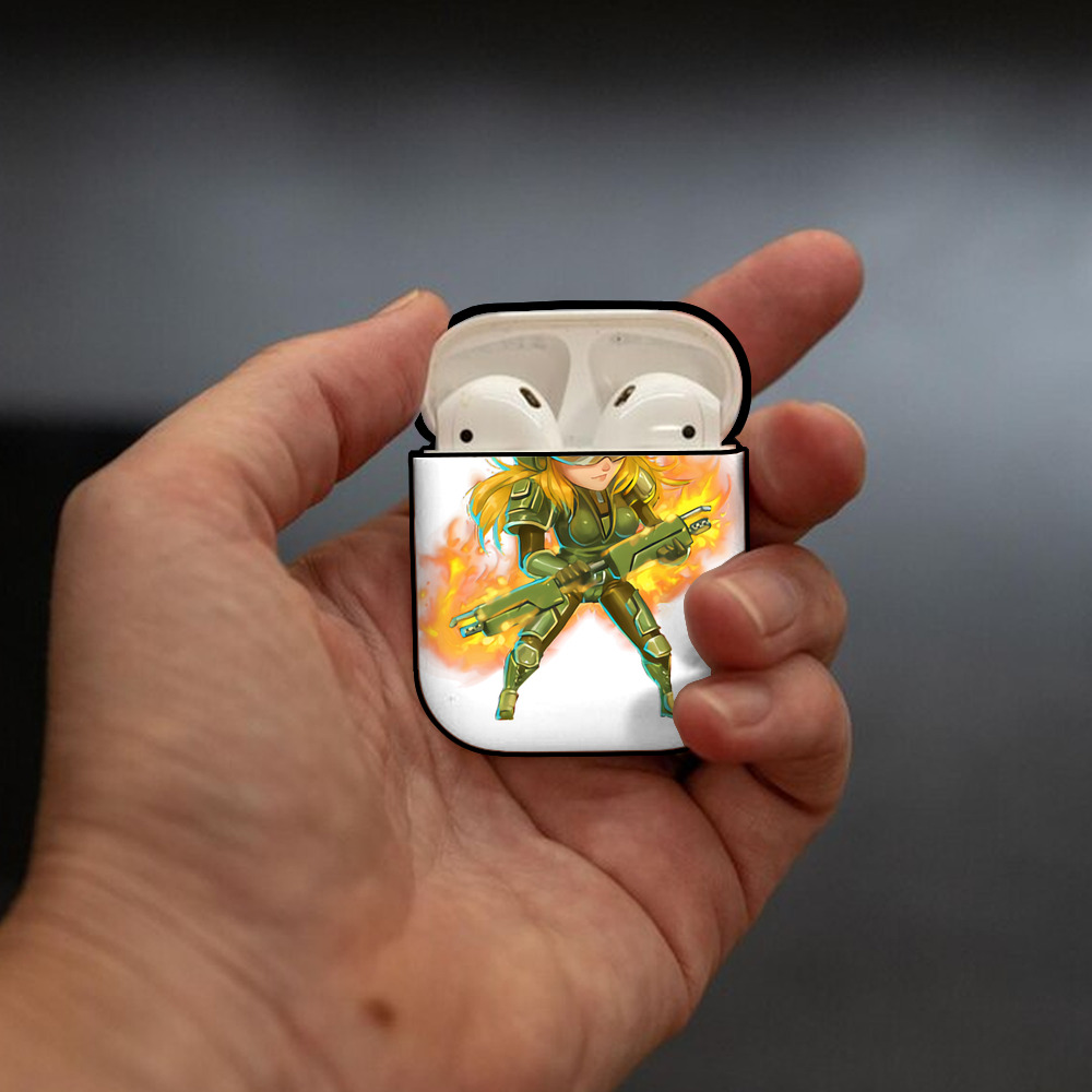 リーグ・オブ・レジェンド League of Legends LOL AirPods 第2世代保護ケース ハードシェル ブラック 耐衝撃・防指紋・カラビナ付き