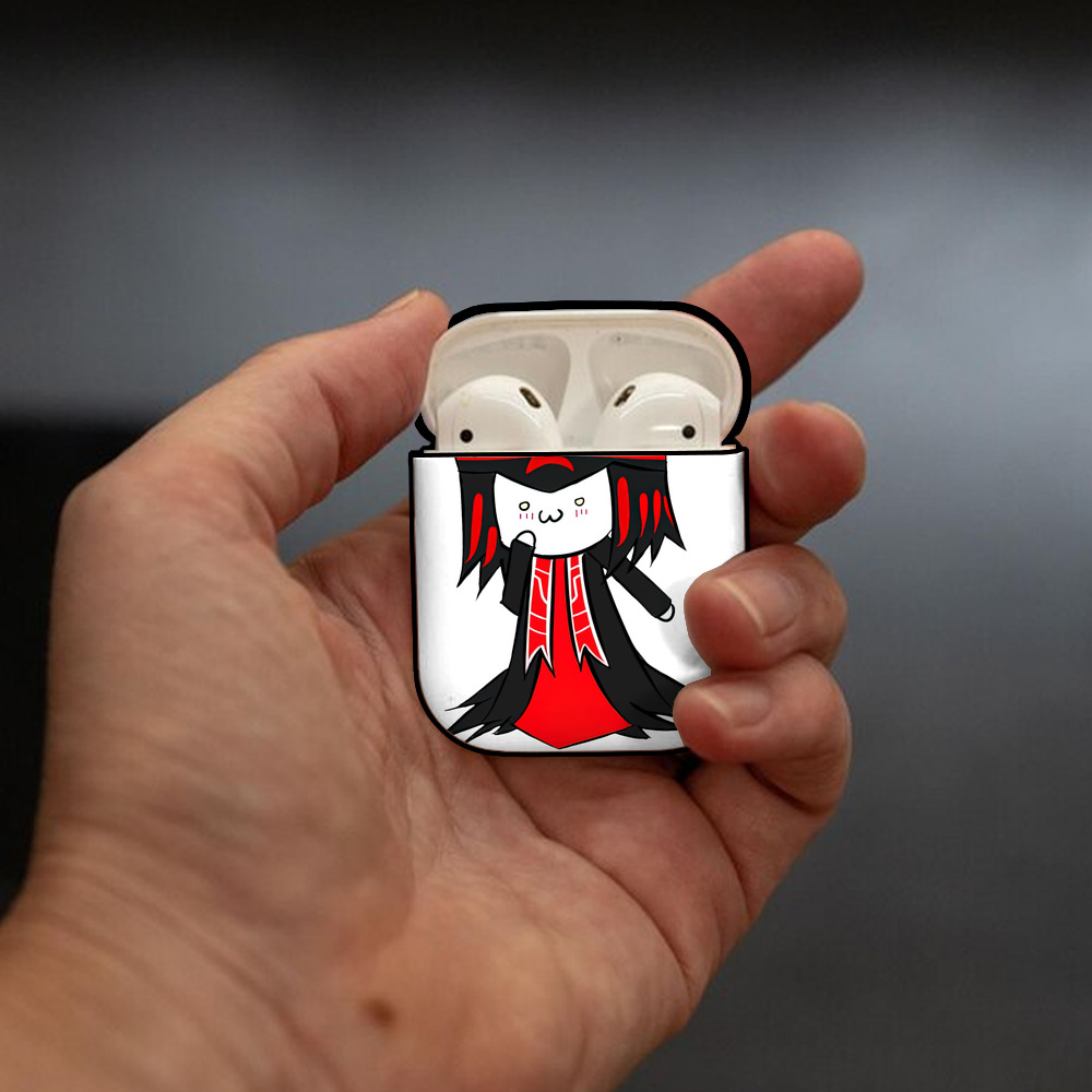 リーグ・オブ・レジェンド League of Legends LOL AirPods 第2世代保護ケース ハードシェル ブラック 耐衝撃・防指紋・カラビナ付き