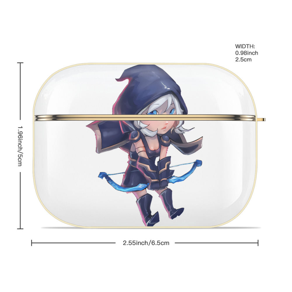 リーグ・オブ・レジェンド League of Legends LOL 【AirPods Pro用】ハードシェル保護ケース｜耐衝撃・防指紋・カラビナ付き商品仕様