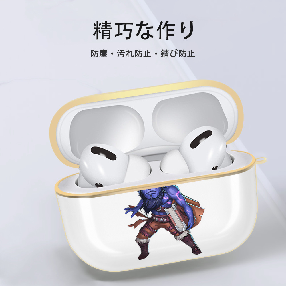 リーグ・オブ・レジェンド League of Legends LOL 【AirPods Pro用】ハードシェル保護ケース｜耐衝撃・防指紋・カラビナ付き商品仕様