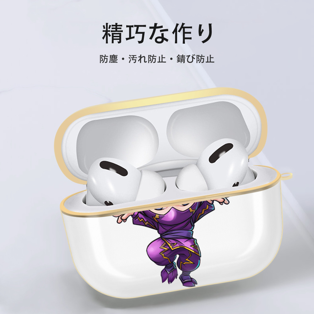 リーグ・オブ・レジェンド League of Legends LOL 【AirPods Pro用】ハードシェル保護ケース｜耐衝撃・防指紋・カラビナ付き商品仕様