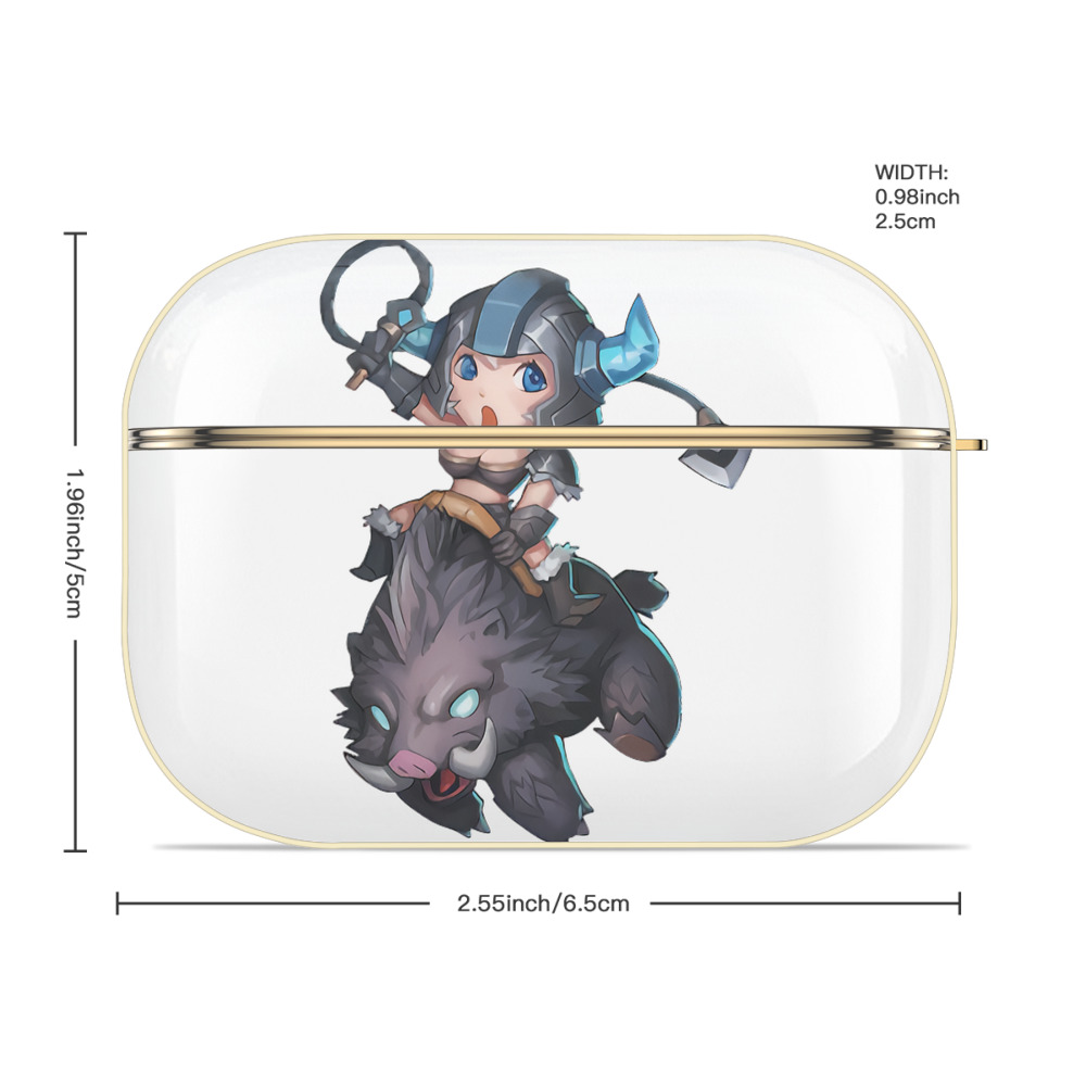 リーグ・オブ・レジェンド League of Legends LOL 【AirPods Pro用】ハードシェル保護ケース｜耐衝撃・防指紋・カラビナ付き商品仕様