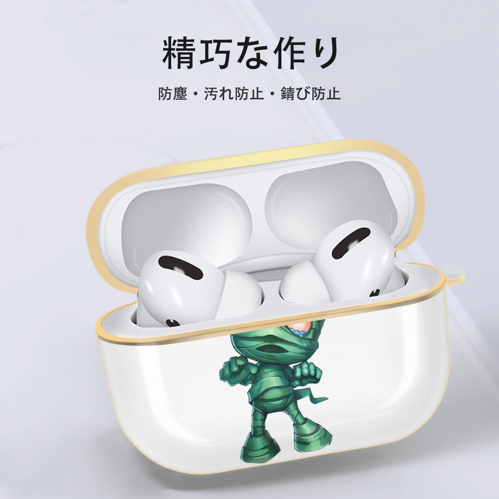 リーグ・オブ・レジェンド League of Legends LOL 【AirPods Pro用】ハードシェル保護ケース｜耐衝撃・防指紋・カラビナ付き商品仕様