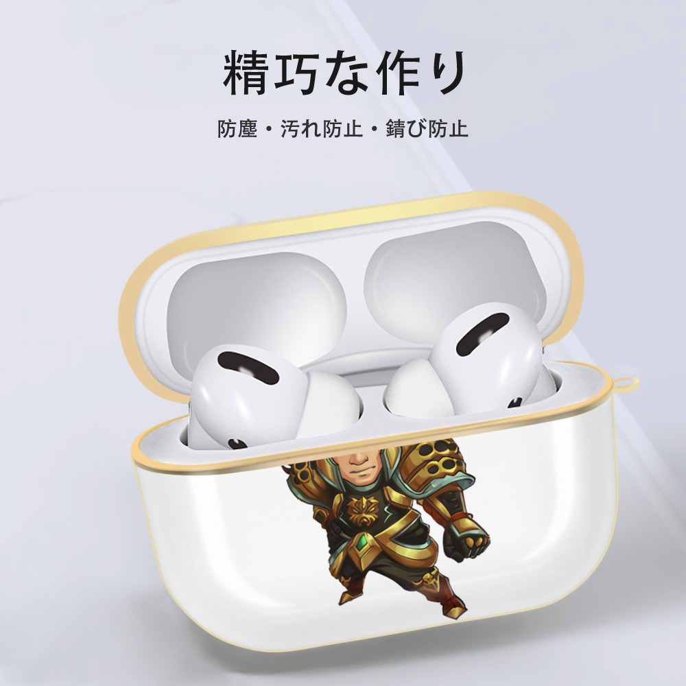 リーグ・オブ・レジェンド League of Legends LOL 【AirPods Pro用】ハードシェル保護ケース｜耐衝撃・防指紋・カラビナ付き商品仕様