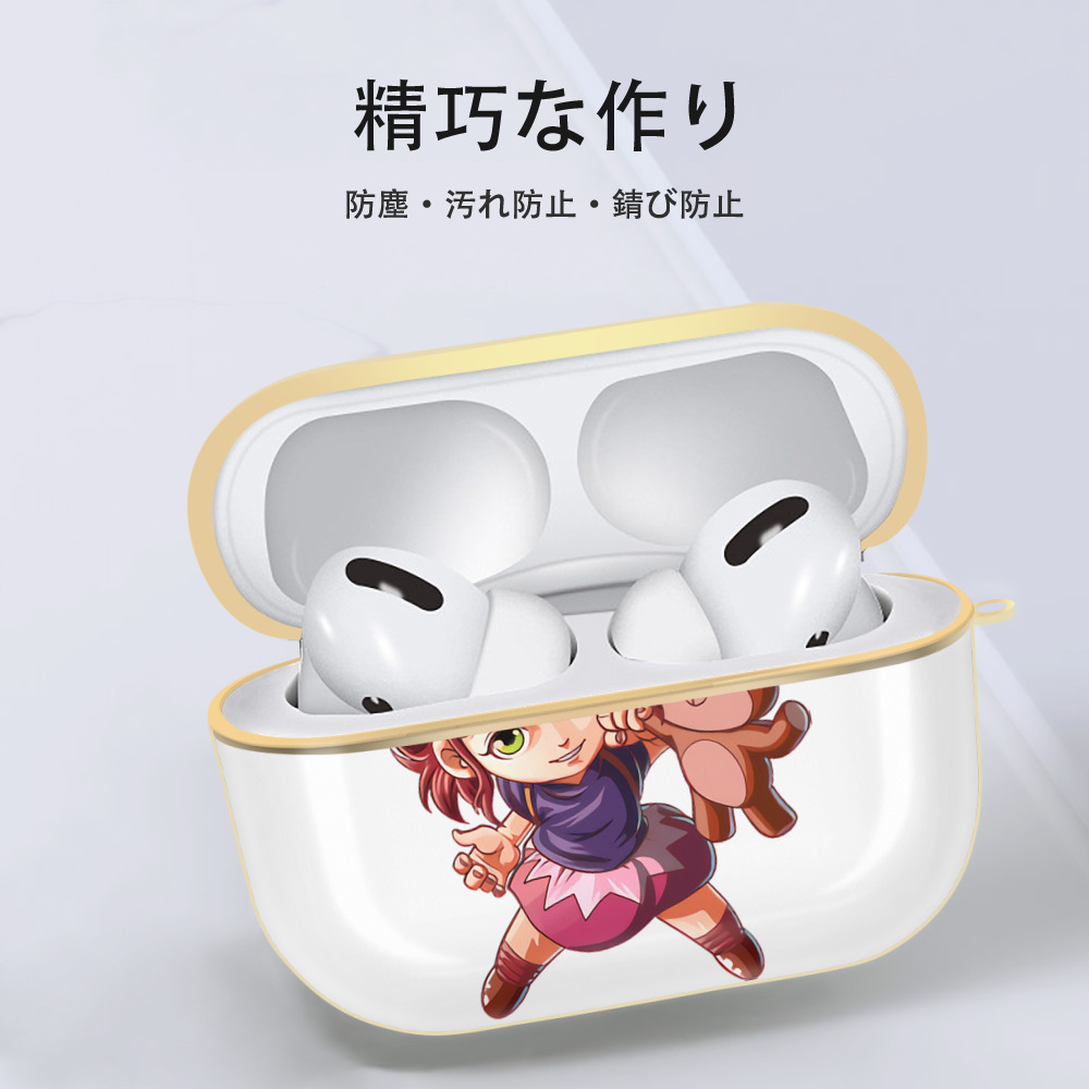 リーグ・オブ・レジェンド League of Legends LOL 【AirPods Pro用】ハードシェル保護ケース｜耐衝撃・防指紋・カラビナ付き商品仕様