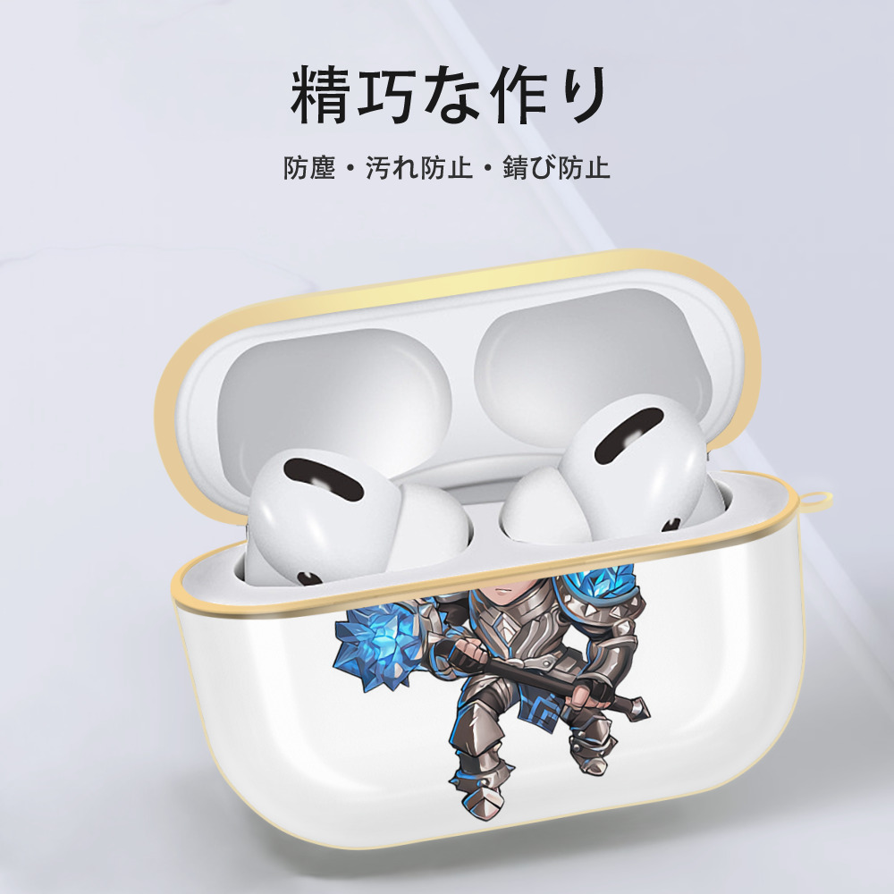 リーグ・オブ・レジェンド League of Legends LOL 【AirPods Pro用】ハードシェル保護ケース｜耐衝撃・防指紋・カラビナ付き商品仕様