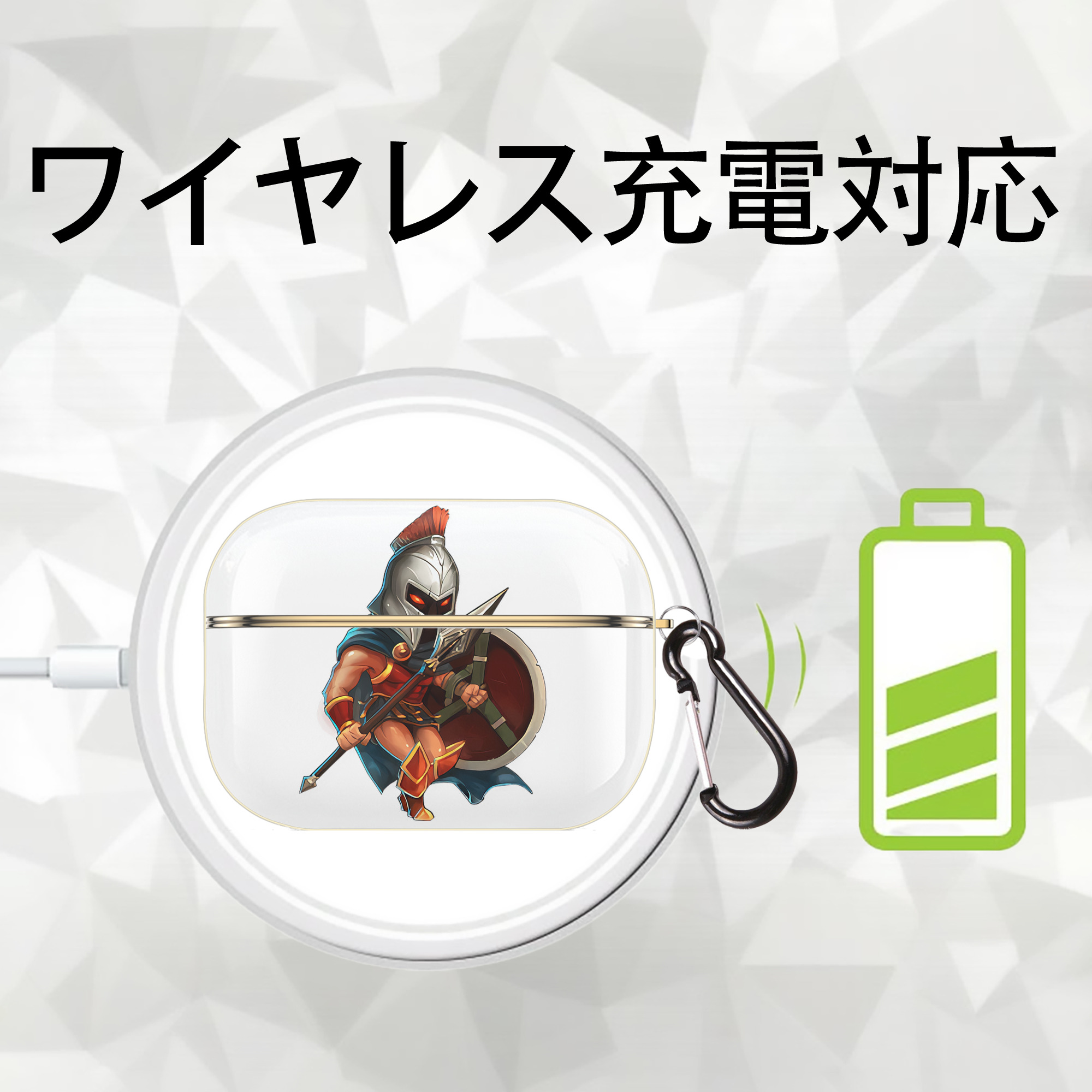 リーグ・オブ・レジェンド League of Legends LOL 【AirPods Pro用】ハードシェル保護ケース｜耐衝撃・防指紋・カラビナ付き商品仕様