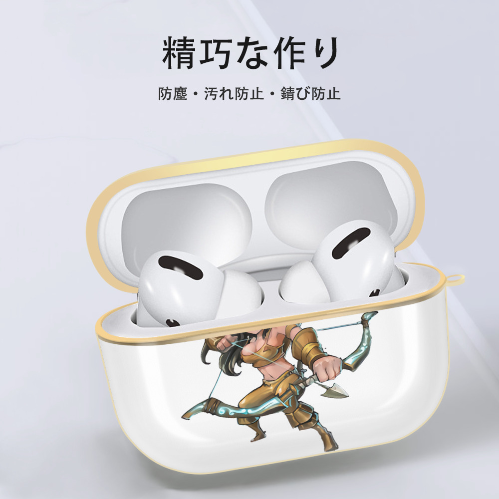 リーグ・オブ・レジェンド League of Legends LOL 【AirPods Pro用】ハードシェル保護ケース｜耐衝撃・防指紋・カラビナ付き商品仕様