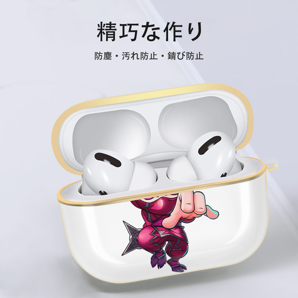リーグ・オブ・レジェンド League of Legends LOL 【AirPods Pro用】ハードシェル保護ケース｜耐衝撃・防指紋・カラビナ付き商品仕様