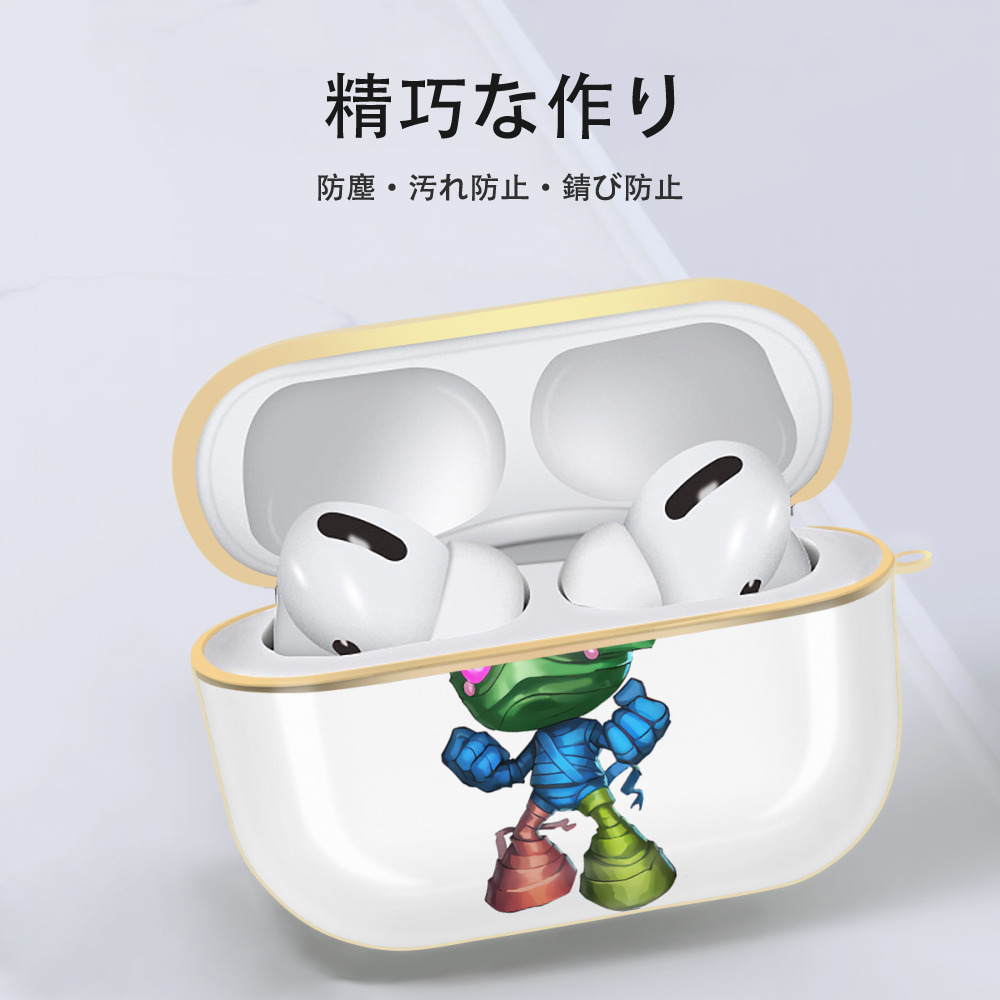 リーグ・オブ・レジェンド League of Legends LOL 【AirPods Pro用】ハードシェル保護ケース｜耐衝撃・防指紋・カラビナ付き商品仕様