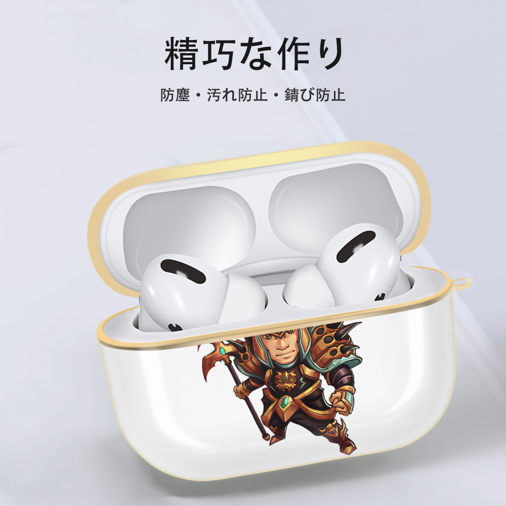 リーグ・オブ・レジェンド League of Legends LOL 【AirPods Pro用】ハードシェル保護ケース｜耐衝撃・防指紋・カラビナ付き商品仕様