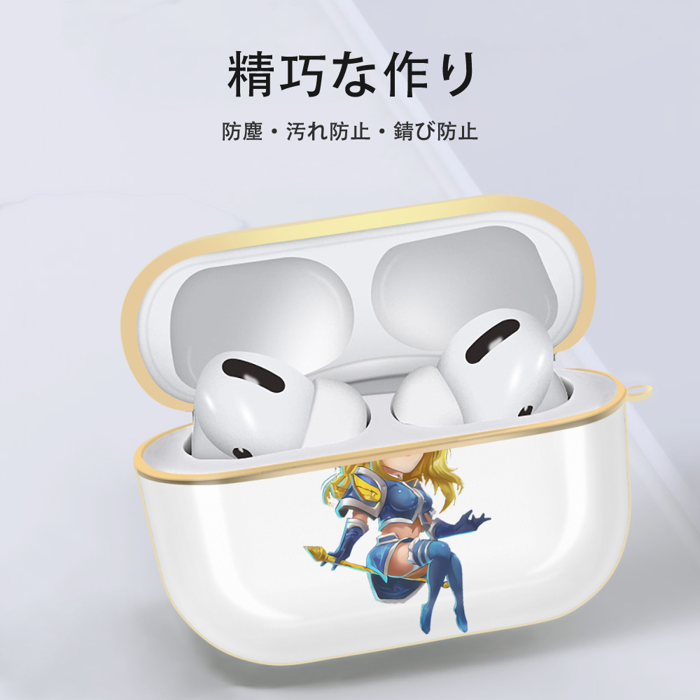 リーグ・オブ・レジェンド League of Legends LOL 【AirPods Pro用】ハードシェル保護ケース｜耐衝撃・防指紋・カラビナ付き商品仕様
