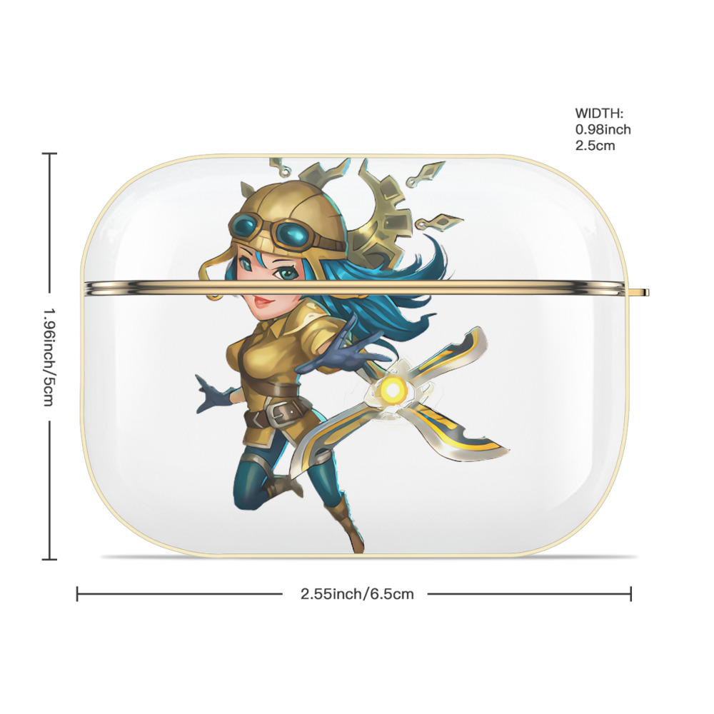 リーグ・オブ・レジェンド League of Legends LOL 【AirPods Pro用】ハードシェル保護ケース｜耐衝撃・防指紋・カラビナ付き商品仕様