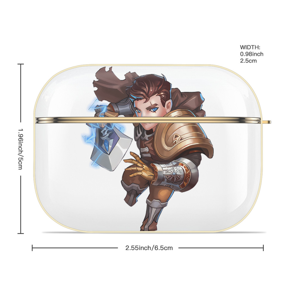 リーグ・オブ・レジェンド League of Legends LOL 【AirPods Pro用】ハードシェル保護ケース｜耐衝撃・防指紋・カラビナ付き商品仕様