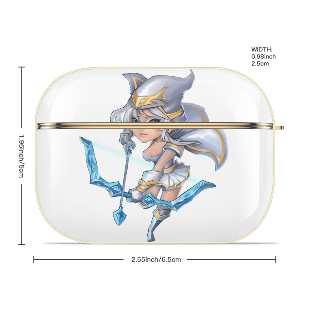 リーグ・オブ・レジェンド League of Legends LOL 【AirPods Pro用】ハードシェル保護ケース｜耐衝撃・防指紋・カラビナ付き商品仕様