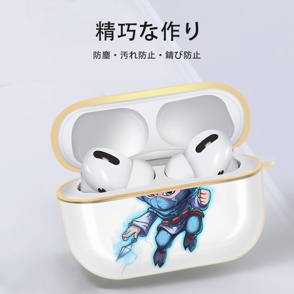 リーグ・オブ・レジェンド League of Legends LOL 【AirPods Pro用】ハードシェル保護ケース｜耐衝撃・防指紋・カラビナ付き商品仕様