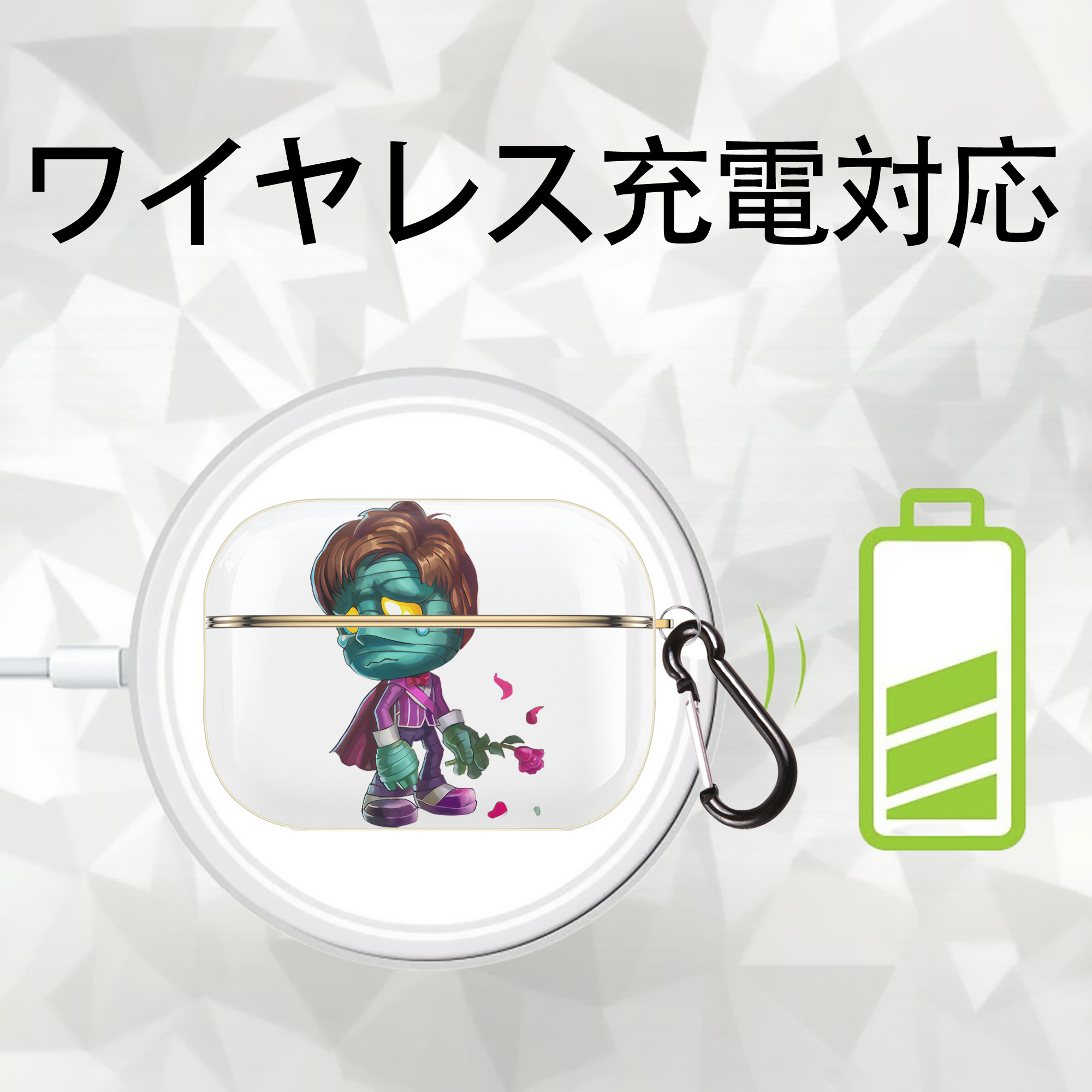 リーグ・オブ・レジェンド League of Legends LOL 【AirPods Pro用】ハードシェル保護ケース｜耐衝撃・防指紋・カラビナ付き商品仕様