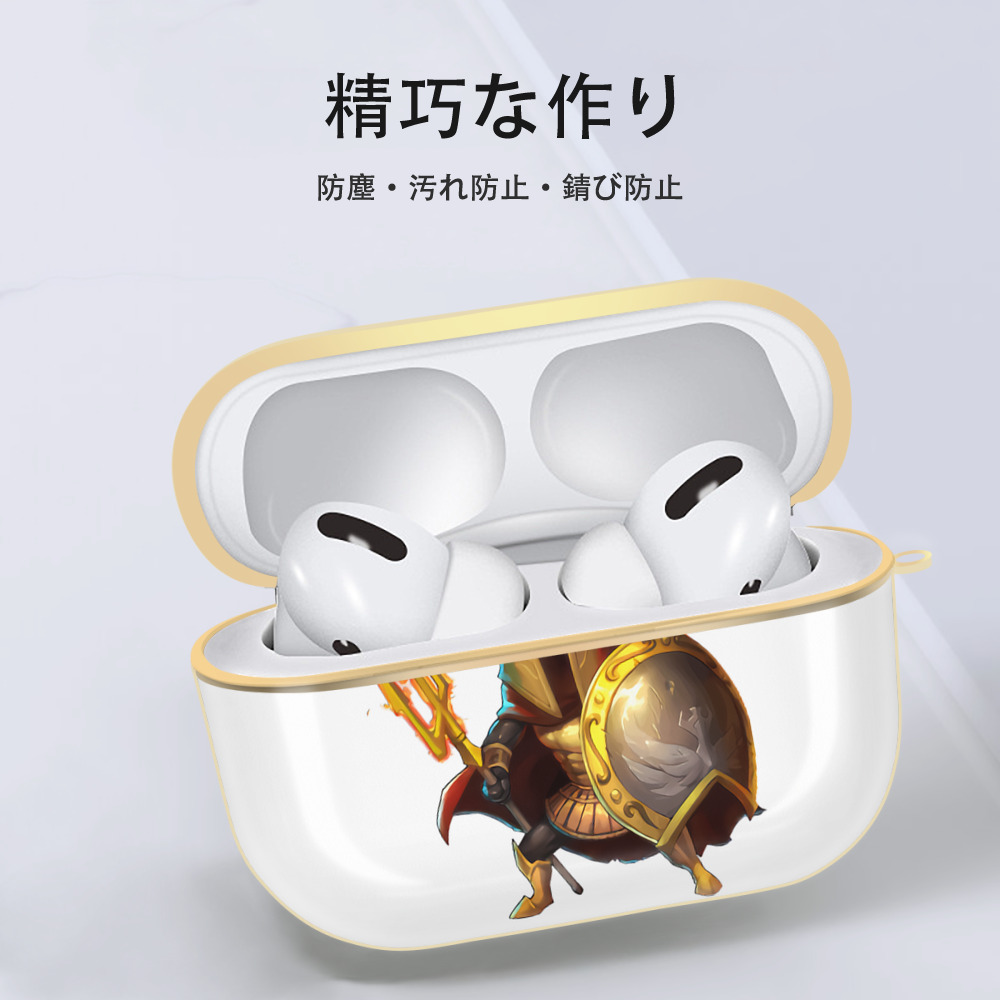 リーグ・オブ・レジェンド League of Legends LOL 【AirPods Pro用】ハードシェル保護ケース｜耐衝撃・防指紋・カラビナ付き商品仕様