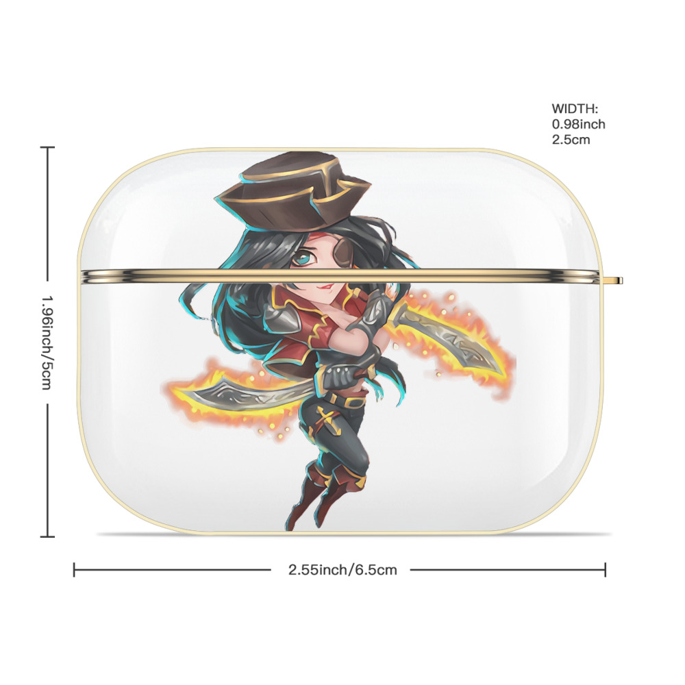 リーグ・オブ・レジェンド League of Legends LOL 【AirPods Pro用】ハードシェル保護ケース｜耐衝撃・防指紋・カラビナ付き商品仕様