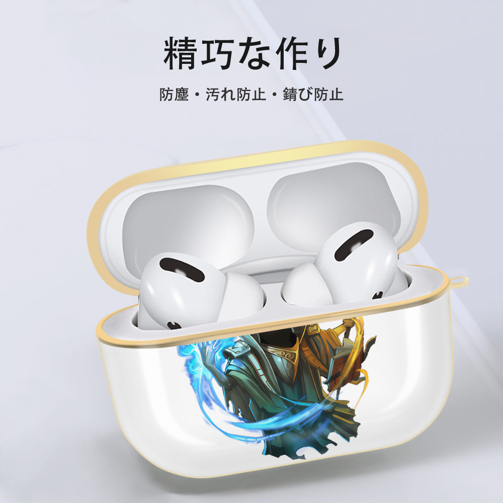 リーグ・オブ・レジェンド League of Legends LOL 【AirPods Pro用】ハードシェル保護ケース｜耐衝撃・防指紋・カラビナ付き商品仕様