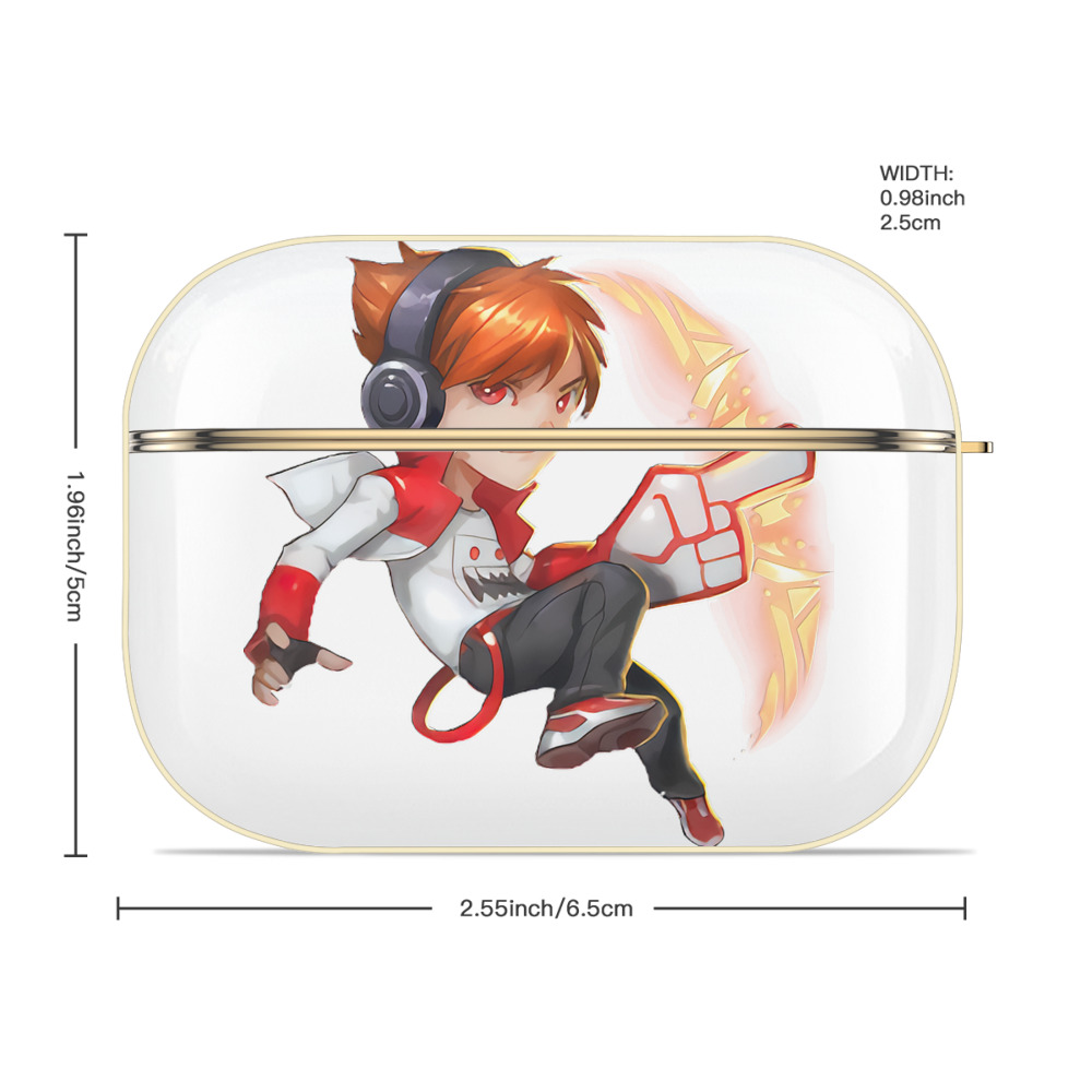 リーグ・オブ・レジェンド League of Legends LOL 【AirPods Pro用】ハードシェル保護ケース｜耐衝撃・防指紋・カラビナ付き商品仕様