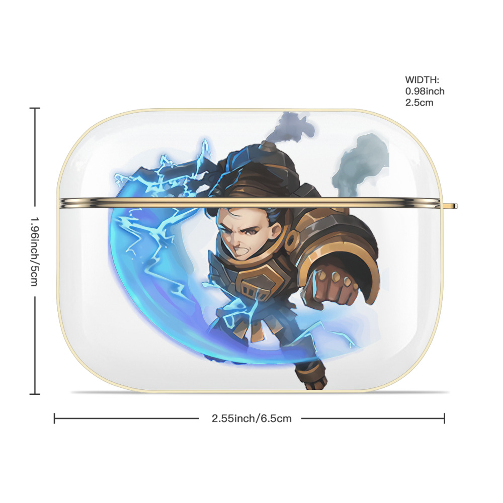 リーグ・オブ・レジェンド League of Legends LOL 【AirPods Pro用】ハードシェル保護ケース｜耐衝撃・防指紋・カラビナ付き商品仕様