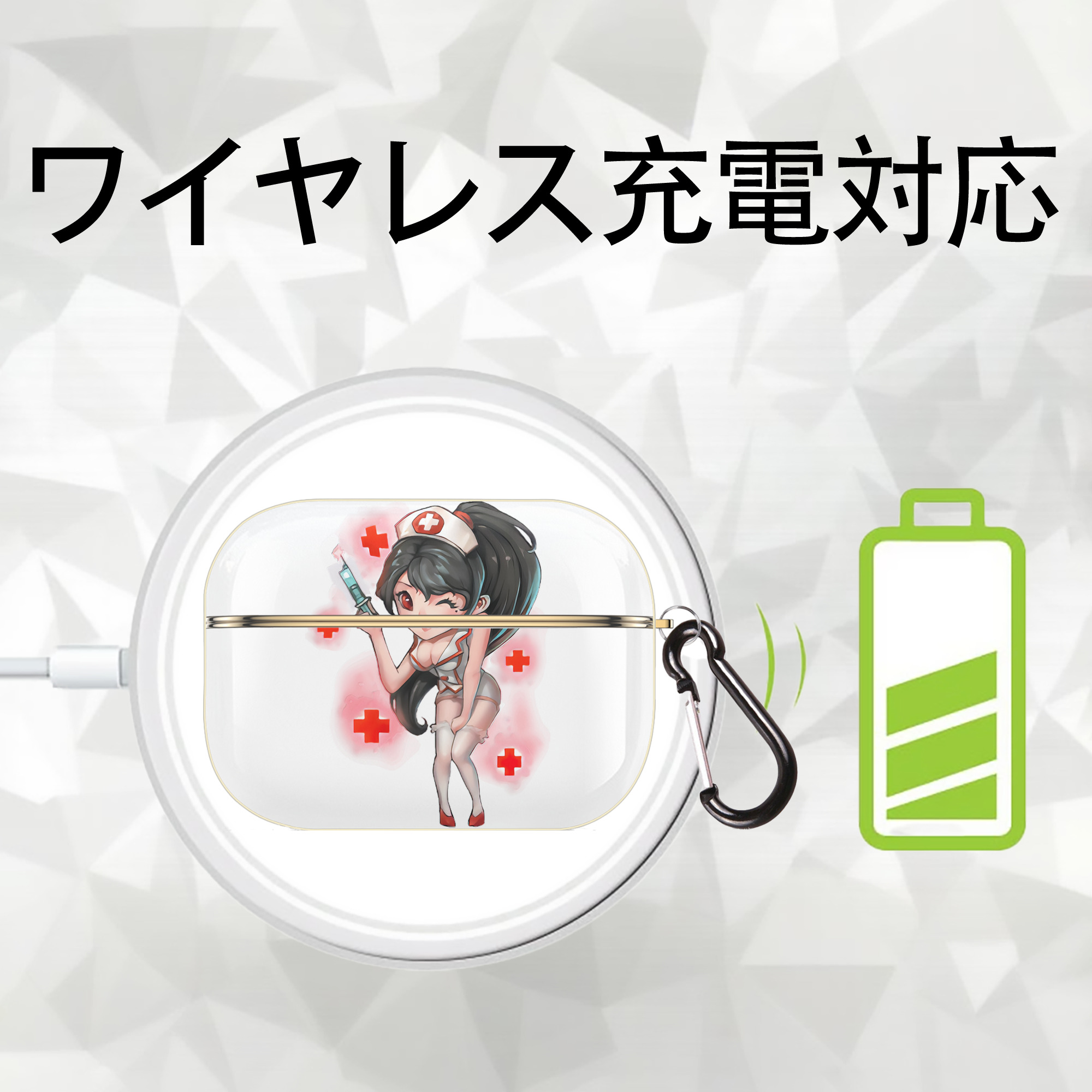 リーグ・オブ・レジェンド League of Legends LOL 【AirPods Pro用】ハードシェル保護ケース｜耐衝撃・防指紋・カラビナ付き商品仕様
