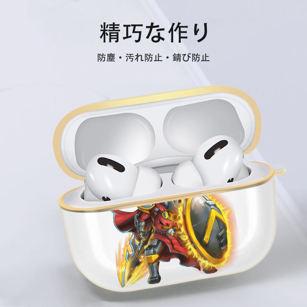 リーグ・オブ・レジェンド League of Legends LOL 【AirPods Pro用】ハードシェル保護ケース｜耐衝撃・防指紋・カラビナ付き商品仕様