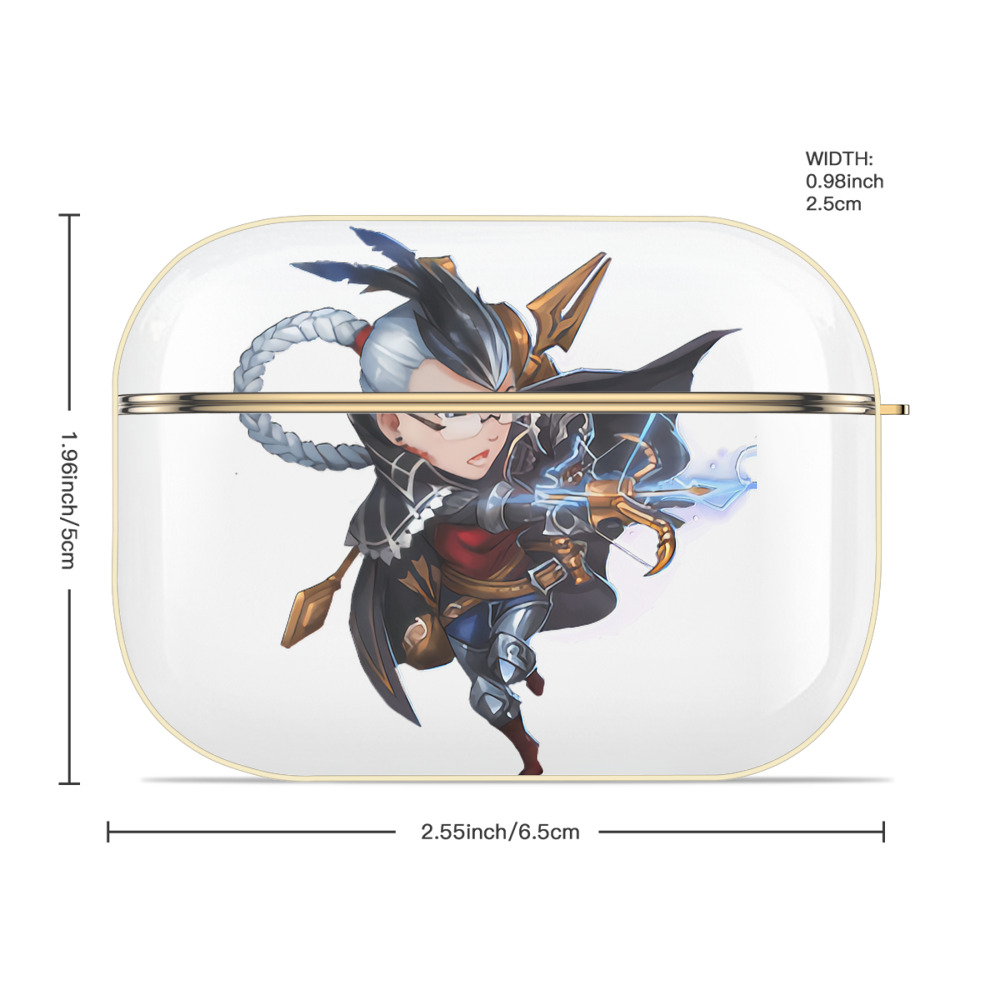 リーグ・オブ・レジェンド League of Legends LOL 【AirPods Pro用】ハードシェル保護ケース｜耐衝撃・防指紋・カラビナ付き商品仕様