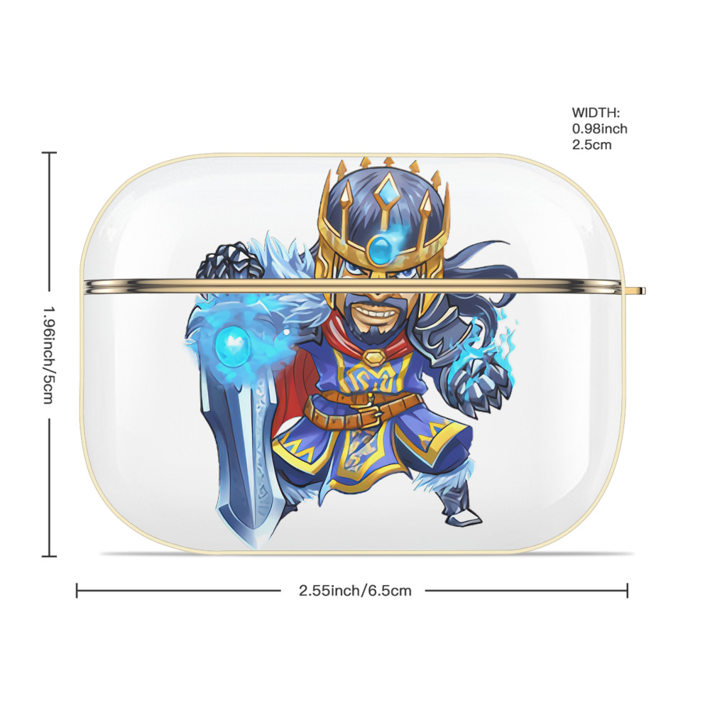 リーグ・オブ・レジェンド League of Legends LOL 【AirPods Pro用】ハードシェル保護ケース｜耐衝撃・防指紋・カラビナ付き商品仕様