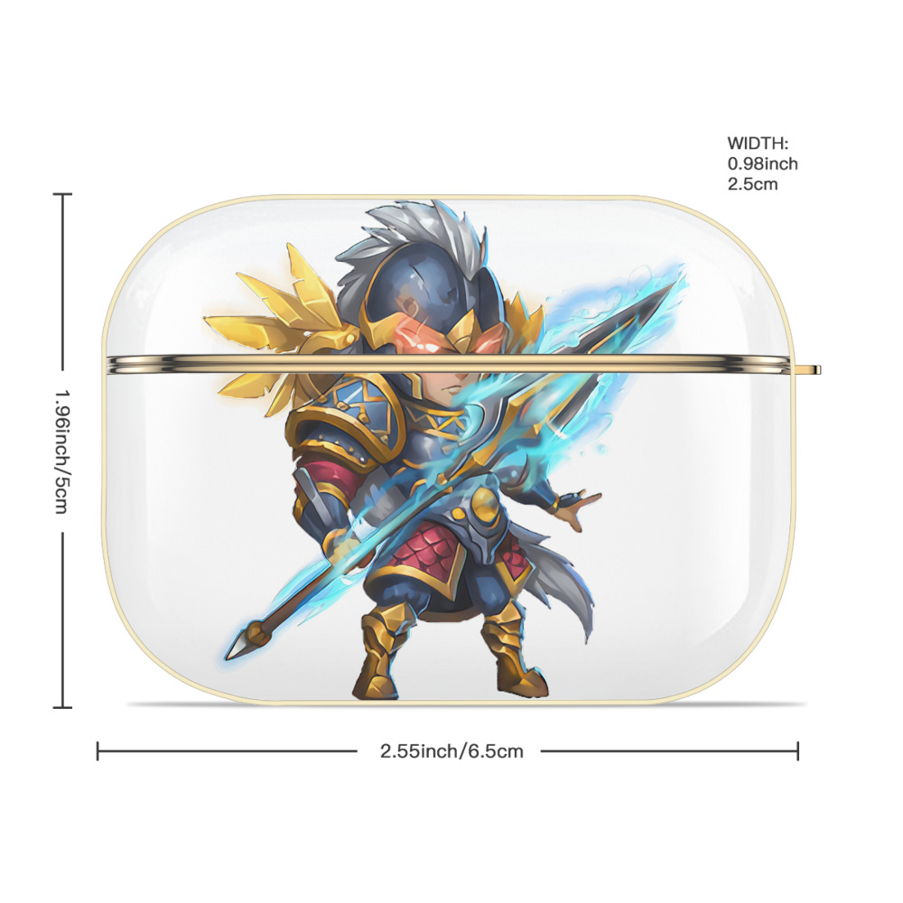 リーグ・オブ・レジェンド League of Legends LOL 【AirPods Pro用】ハードシェル保護ケース｜耐衝撃・防指紋・カラビナ付き商品仕様