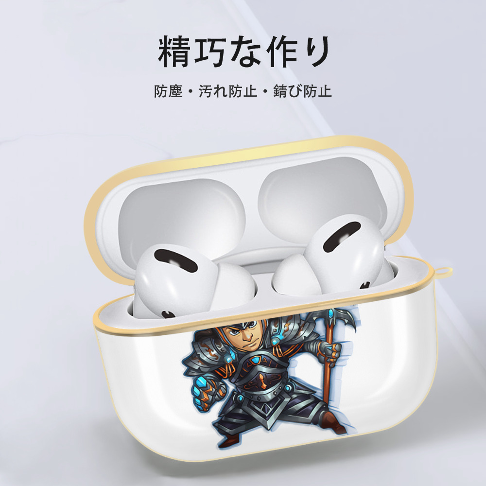 リーグ・オブ・レジェンド League of Legends LOL 【AirPods Pro用】ハードシェル保護ケース｜耐衝撃・防指紋・カラビナ付き商品仕様