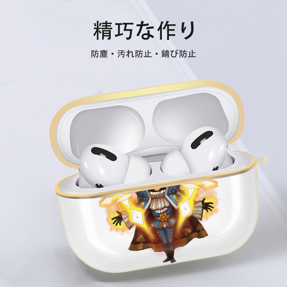 リーグ・オブ・レジェンド League of Legends LOL 【AirPods Pro用】ハードシェル保護ケース｜耐衝撃・防指紋・カラビナ付き商品仕様
