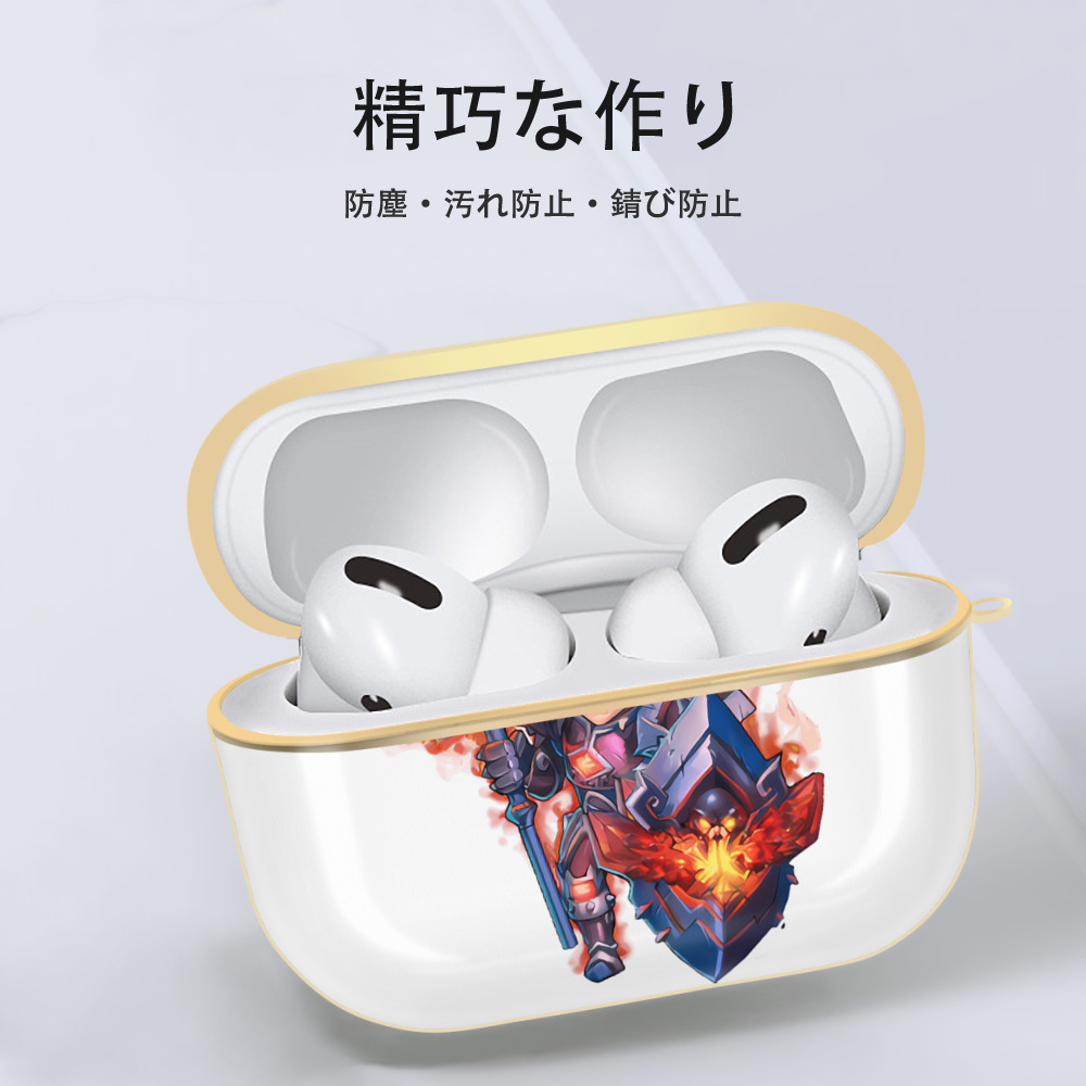 リーグ・オブ・レジェンド League of Legends LOL 【AirPods Pro用】ハードシェル保護ケース｜耐衝撃・防指紋・カラビナ付き商品仕様