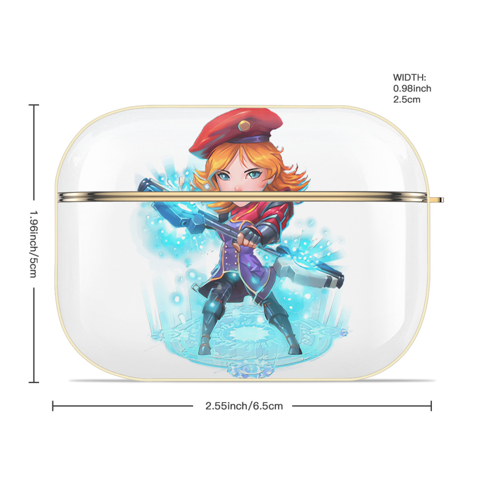 リーグ・オブ・レジェンド League of Legends LOL 【AirPods Pro用】ハードシェル保護ケース｜耐衝撃・防指紋・カラビナ付き商品仕様